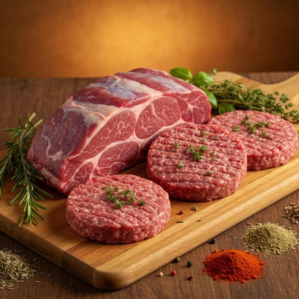 Premium Buffalo Meat Products